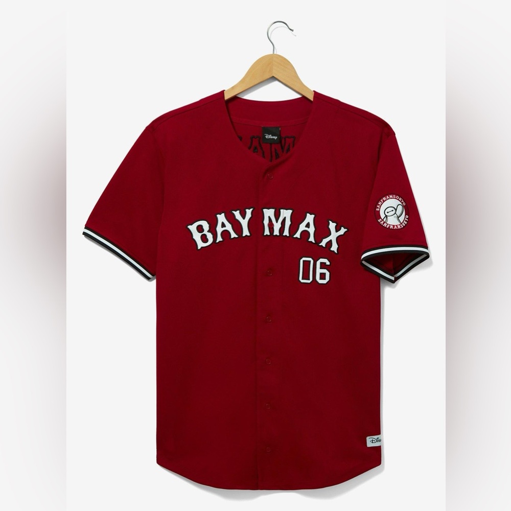 Boxlunch Disney Big Hero 6 Baymax Baseball Jersey